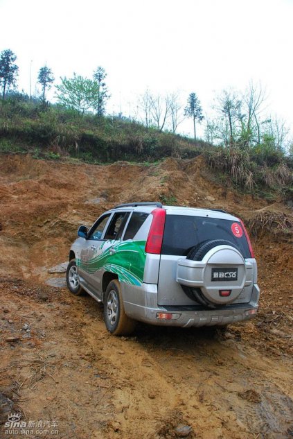 长丰猎豹CS6试驾图-外观