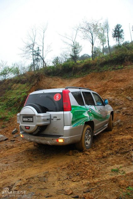 长丰猎豹CS6试驾图-外观