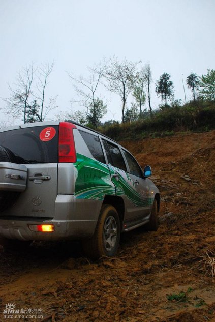 长丰猎豹CS6试驾图-外观