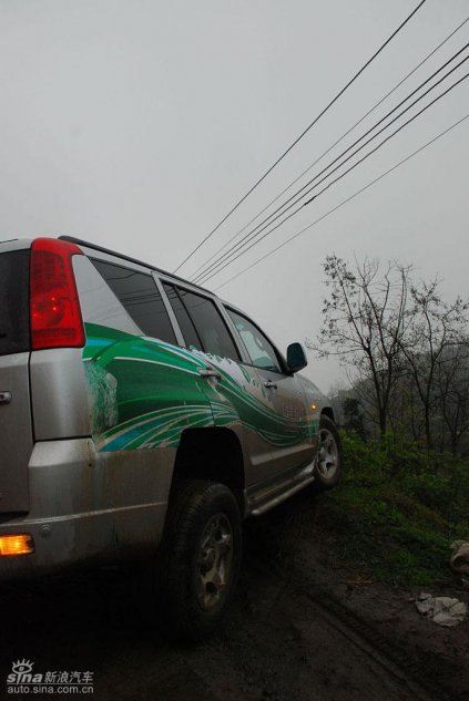 长丰猎豹CS6试驾图-外观