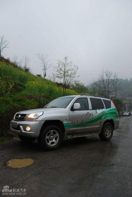 长丰猎豹CS6试驾图-外观