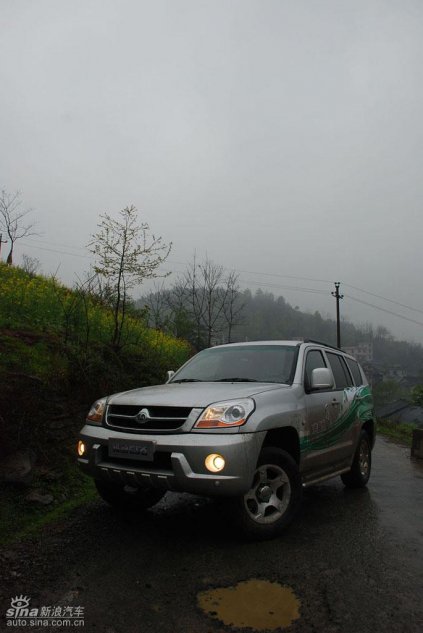 长丰猎豹CS6试驾图-外观