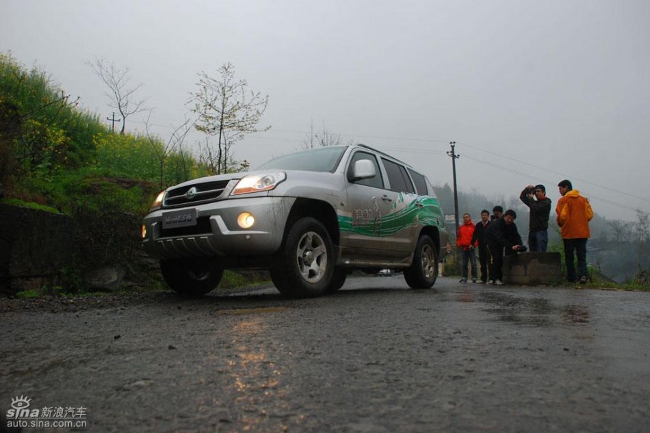 长丰猎豹CS6试驾图-外观