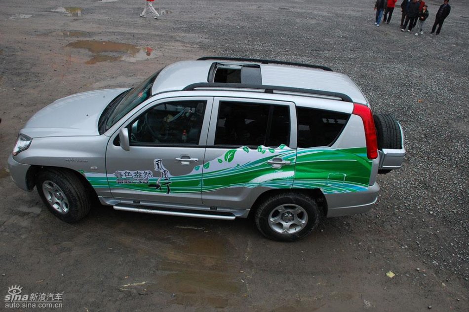 长丰猎豹CS6试驾图-外观