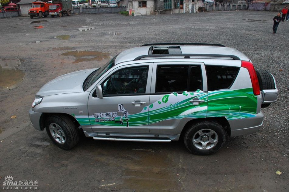 长丰猎豹CS6试驾图-外观