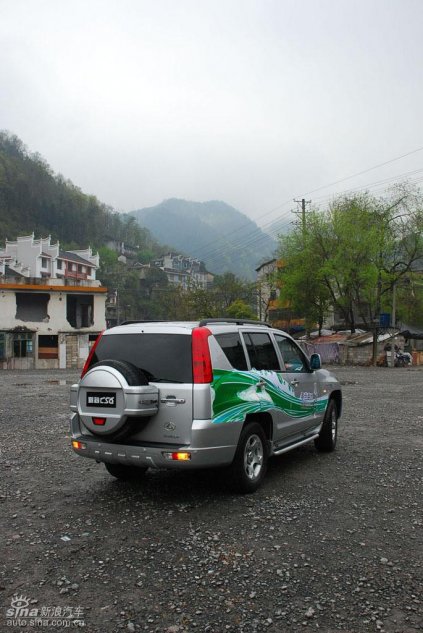 长丰猎豹CS6试驾图-外观