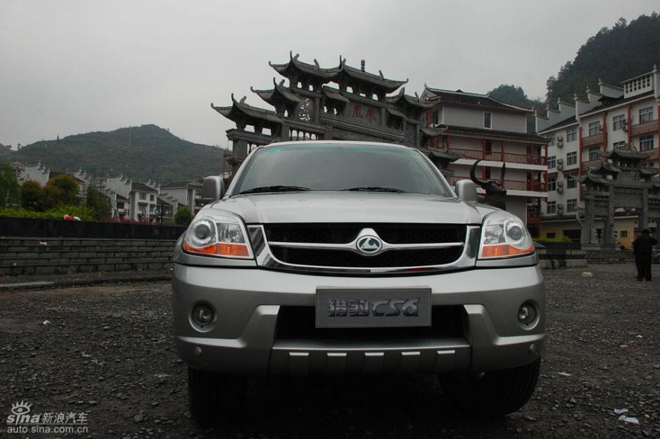 长丰猎豹CS6试驾图-外观