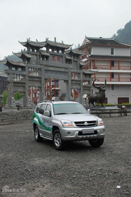 长丰猎豹CS6试驾图-外观