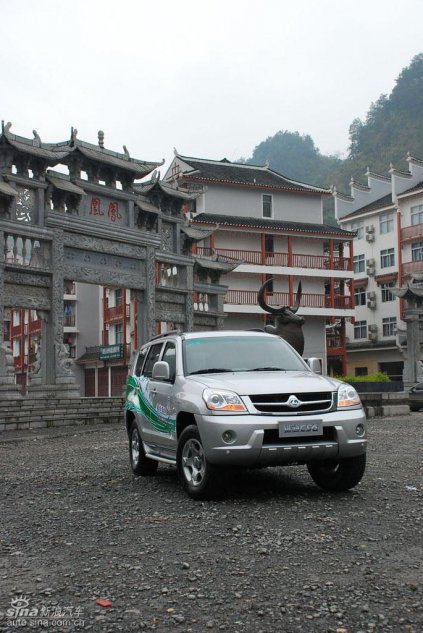 长丰猎豹CS6试驾图-外观