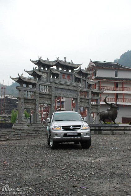 长丰猎豹CS6试驾图-外观