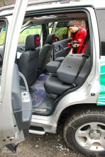 长丰猎豹CS6试驾图-内饰