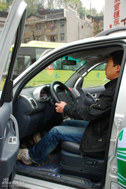 长丰猎豹CS6试驾图-内饰