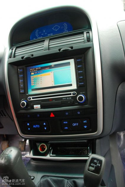 长丰猎豹CS6试驾图-内饰