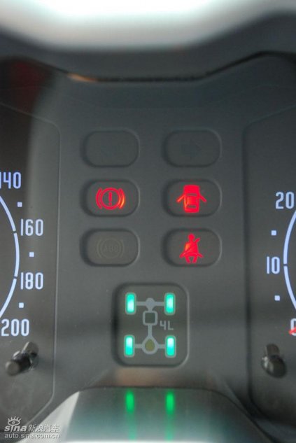 长丰猎豹CS6试驾图-内饰