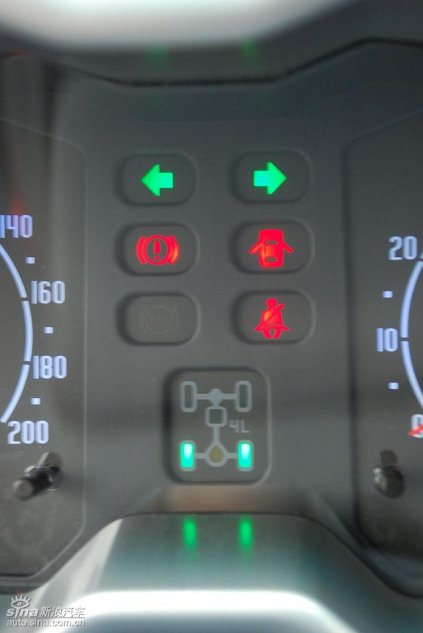 长丰猎豹CS6试驾图-内饰