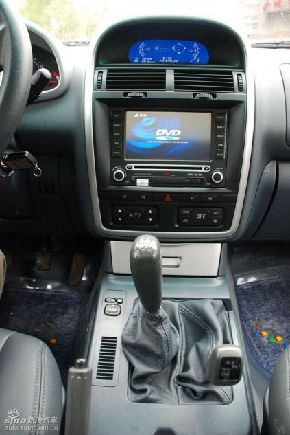 长丰猎豹CS6试驾图-内饰