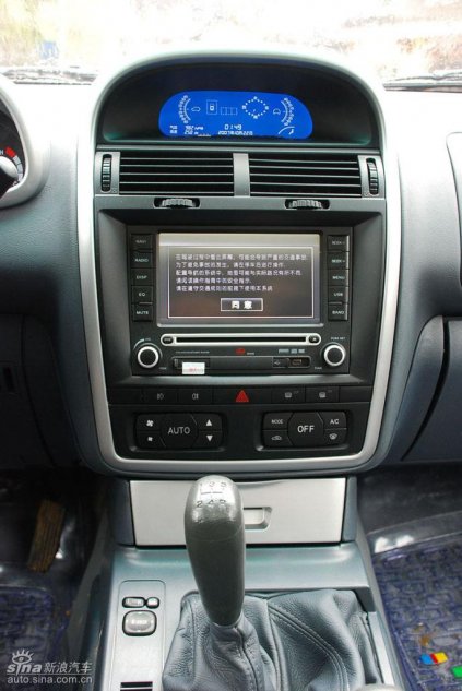 长丰猎豹CS6试驾图-内饰