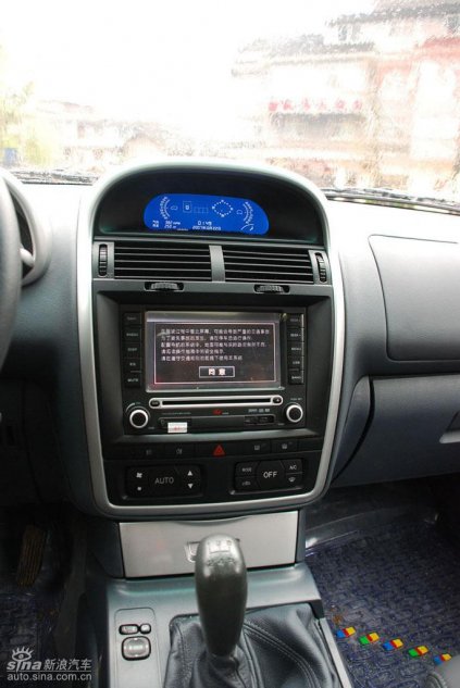 长丰猎豹CS6试驾图-内饰