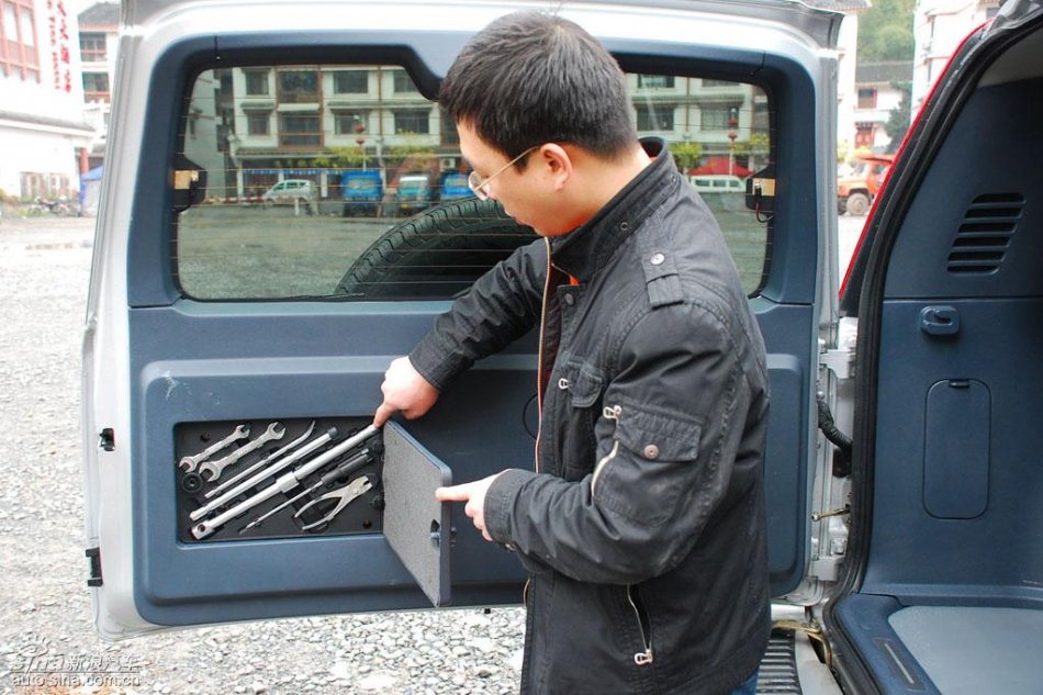 长丰猎豹CS6试驾图-内饰