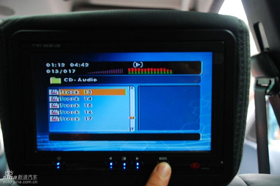 长丰猎豹CS6试驾图-内饰