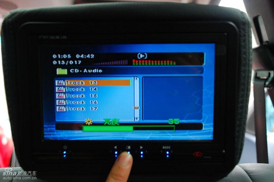 长丰猎豹CS6试驾图-内饰