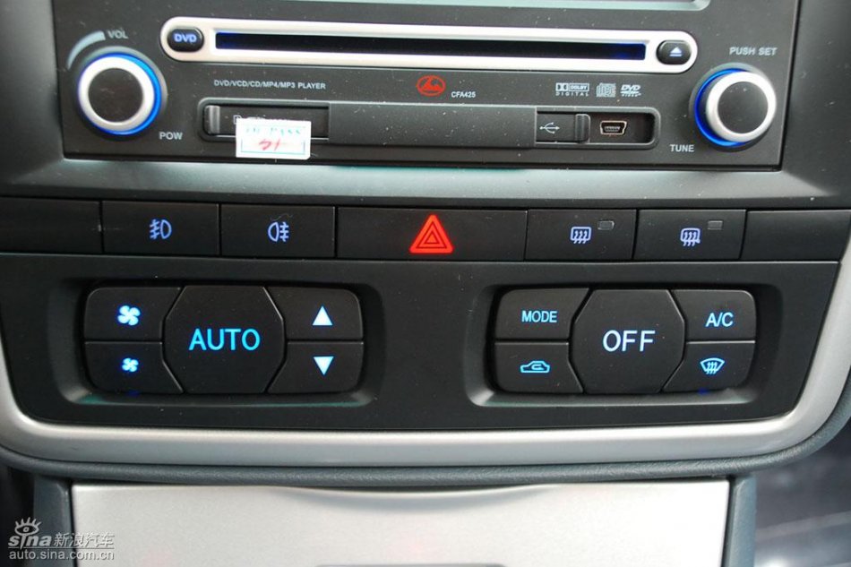 长丰猎豹CS6试驾图-内饰