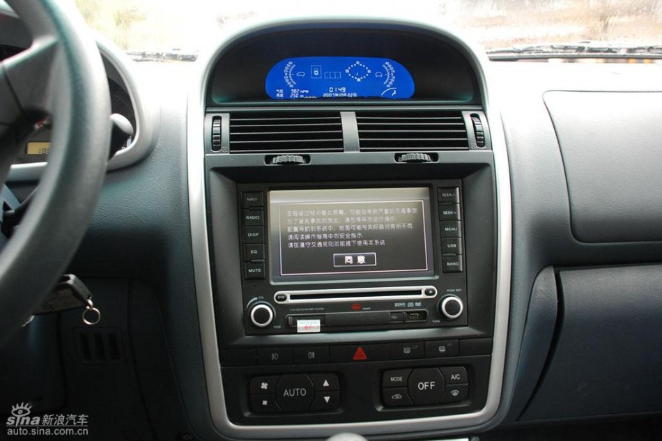 长丰猎豹CS6试驾图-内饰