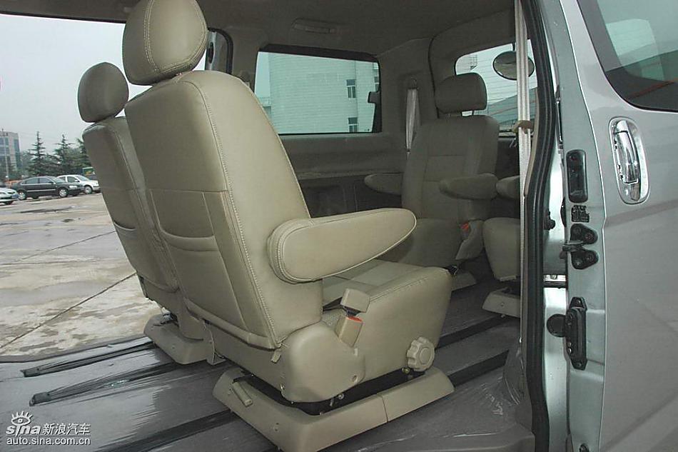 福田蒙派克MP-X内饰实拍图