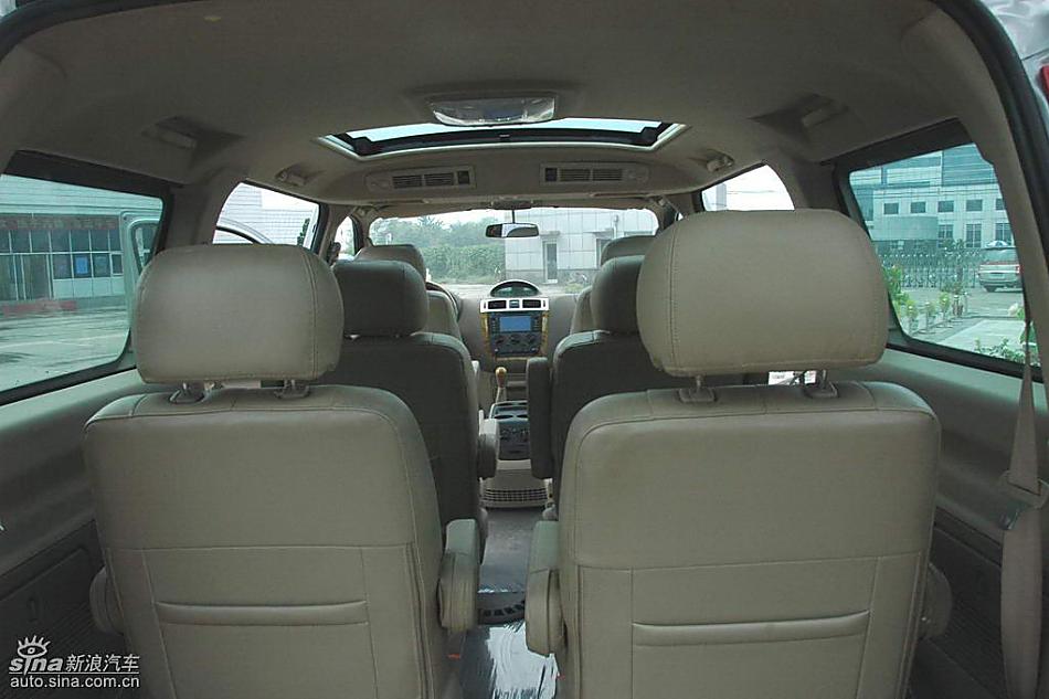 福田蒙派克MP-X内饰实拍图