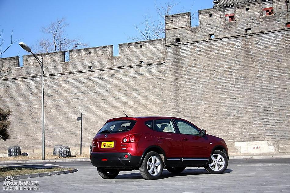 东风日产逍客试车实拍图外观