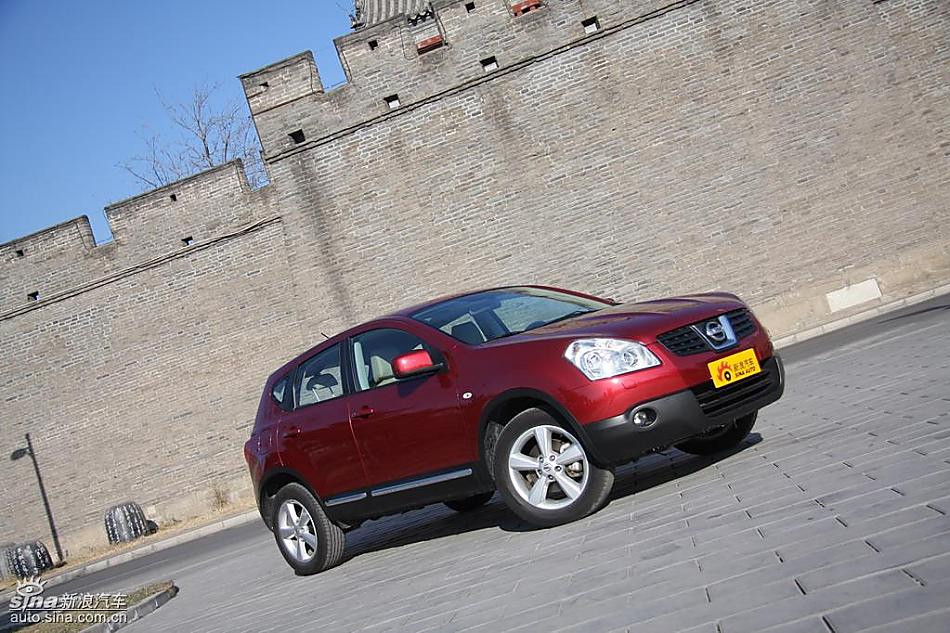 东风日产逍客试车实拍图外观