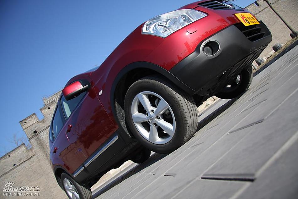 东风日产逍客试车实拍图外观