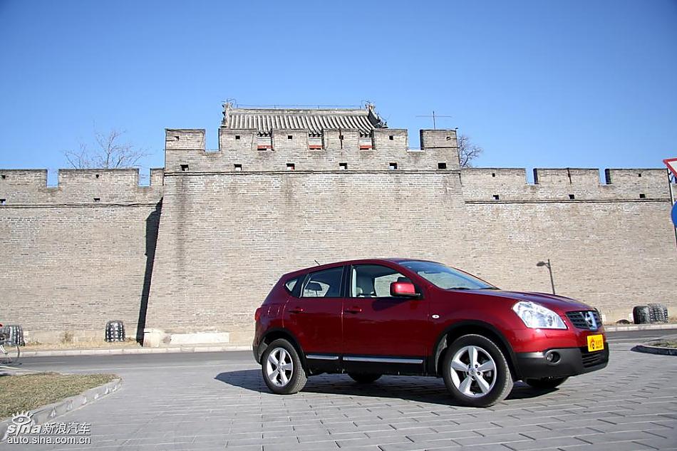 东风日产逍客试车实拍图外观