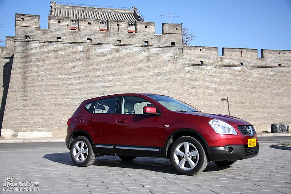 东风日产逍客试车实拍图外观