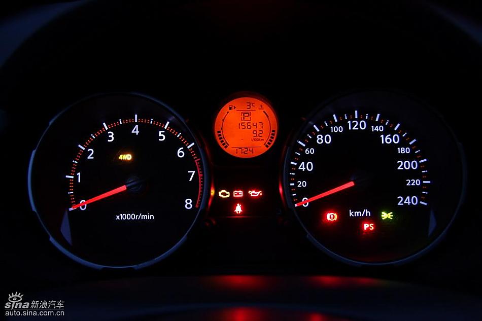 东风日产逍客试车实拍图内饰