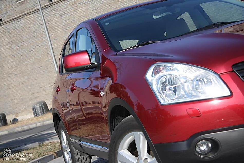 东风日产逍客试车实拍图外观