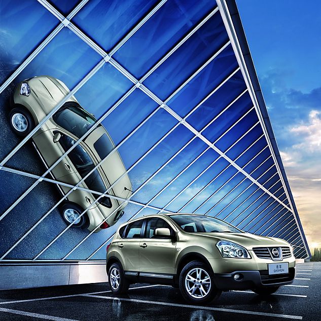 东风日产2010款逍客外观及细节