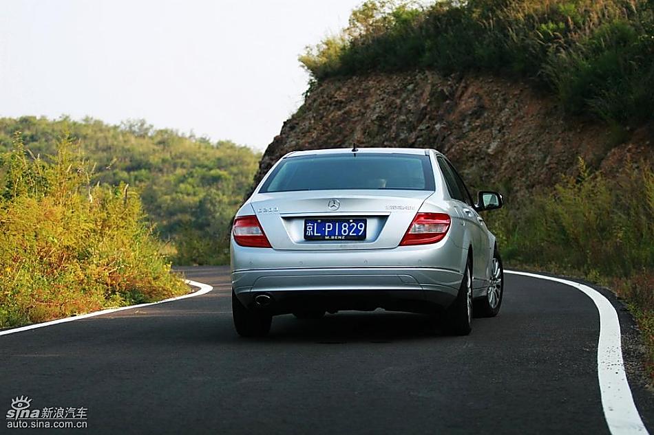 奔驰C200K试驾实拍