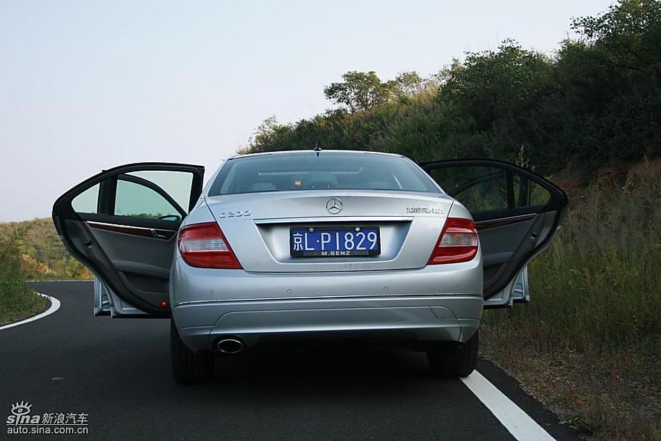 奔驰C200K试驾实拍