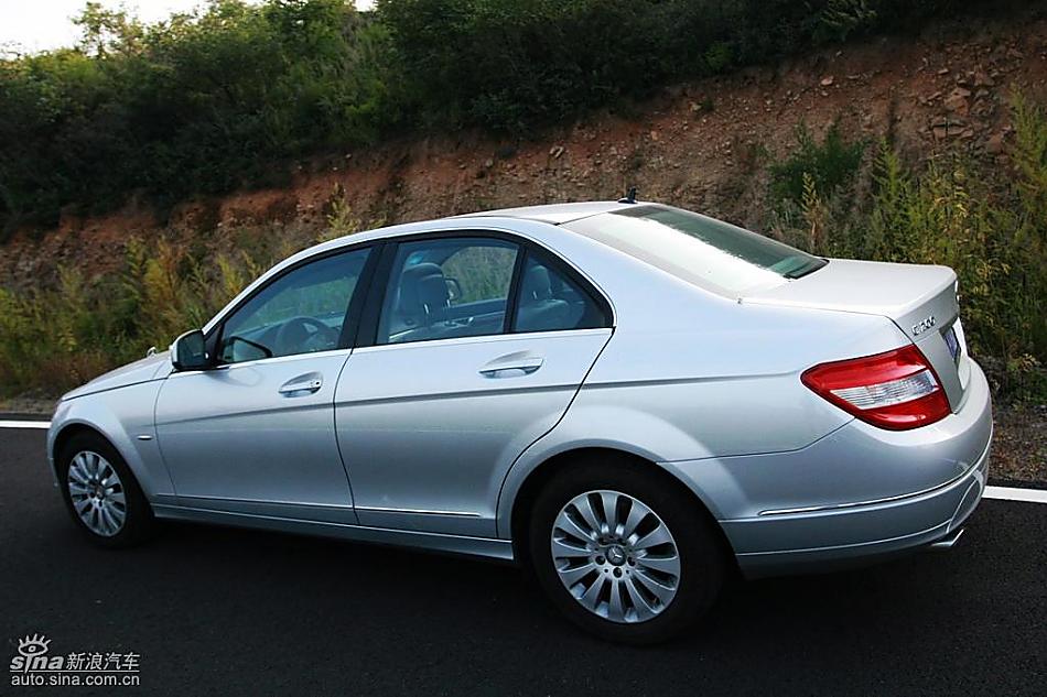 奔驰C200K试驾实拍