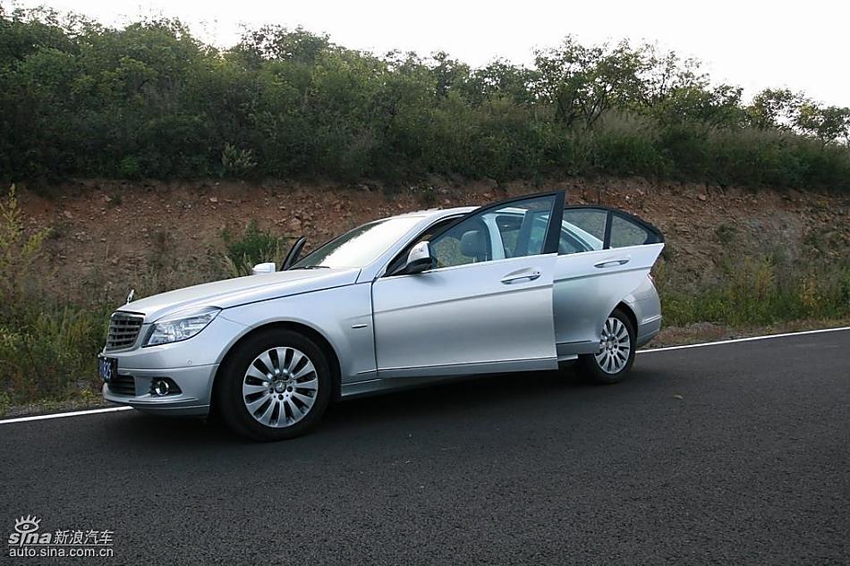 奔驰C200K试驾实拍