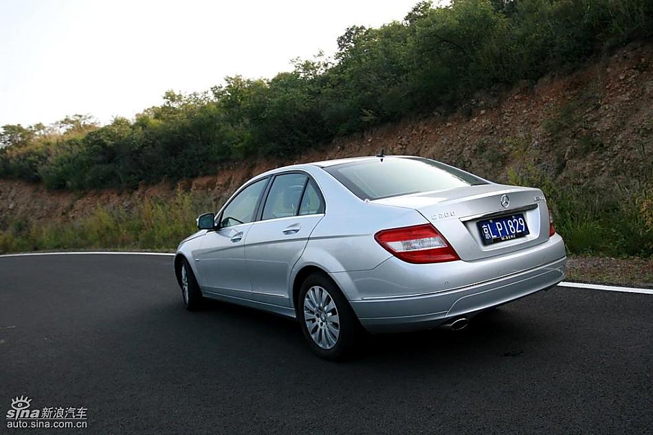 奔驰C200K试驾实拍