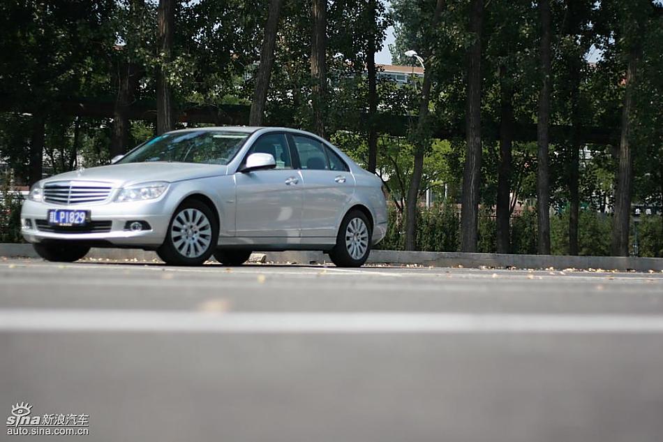 奔驰C200K试驾实拍