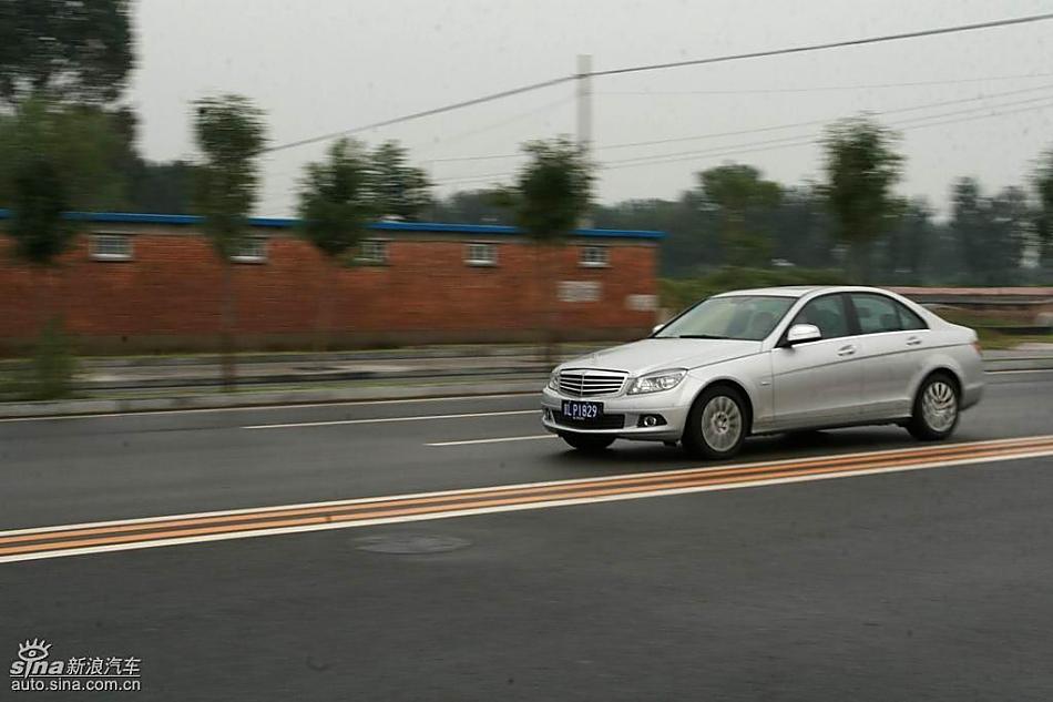 奔驰C200K试驾实拍