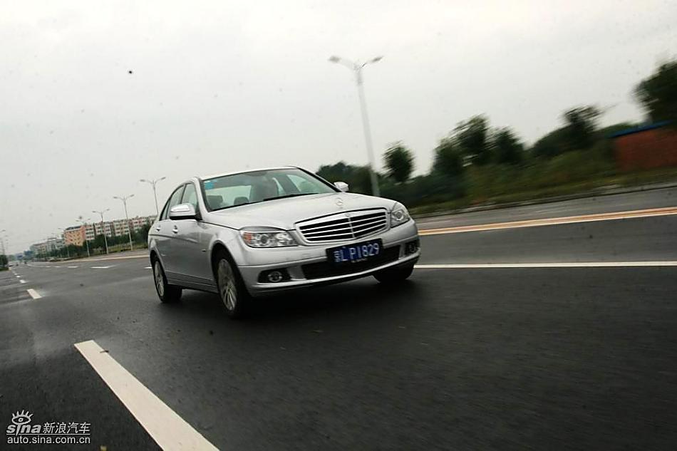 奔驰C200K试驾实拍