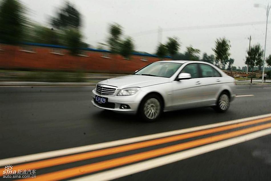 奔驰C200K试驾实拍