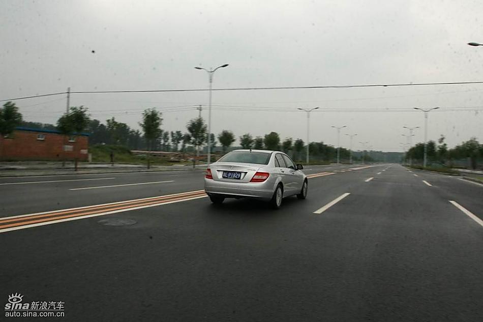 奔驰C200K试驾实拍
