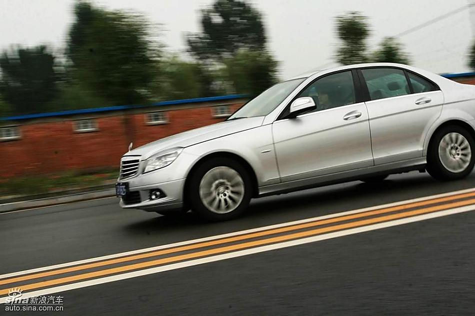 奔驰C200K试驾实拍