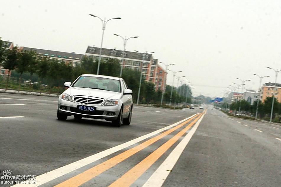 奔驰C200K试驾实拍
