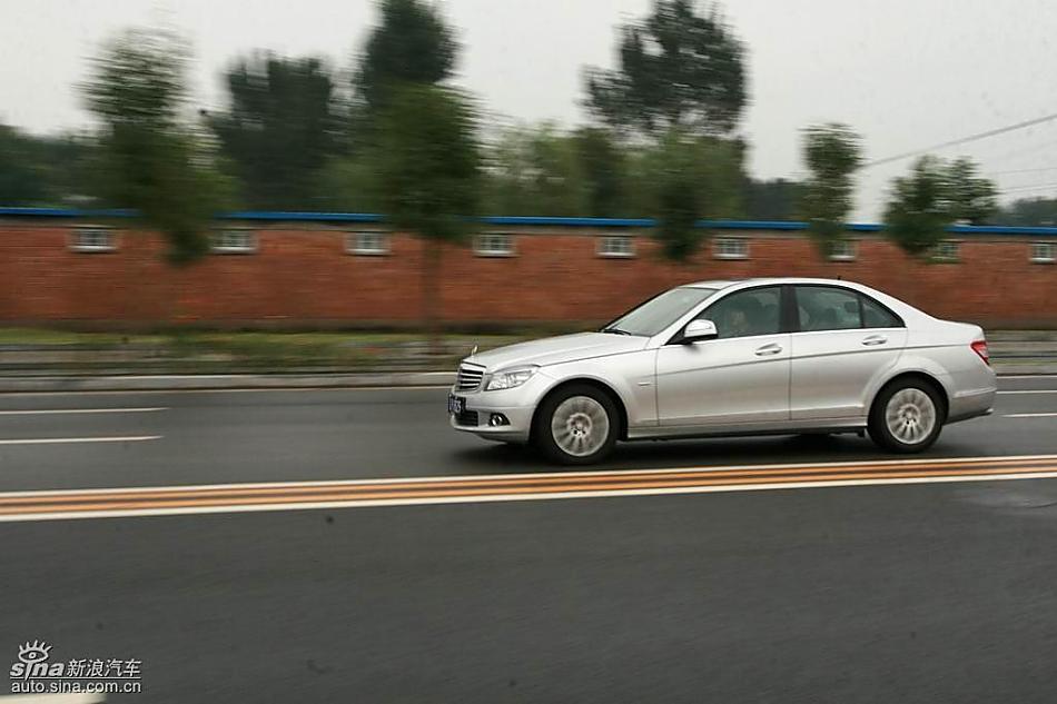 奔驰C200K试驾实拍